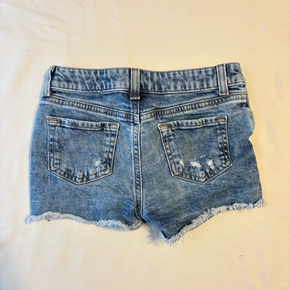 Old Navy Light Blue Denim Girls' Shorts and Cat and Jack denim shorts - Picture 7 of 15